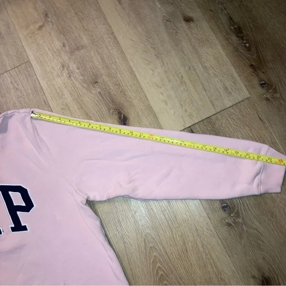 Gap Men’s Hoodie Sweater Pullover Size large Casual Preppy Everyday 90s Pocket - Picture 8 of 10